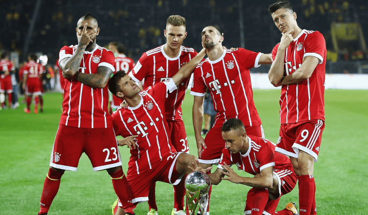  拜仁慕尼黑欧冠德甲双线飘红势不可挡